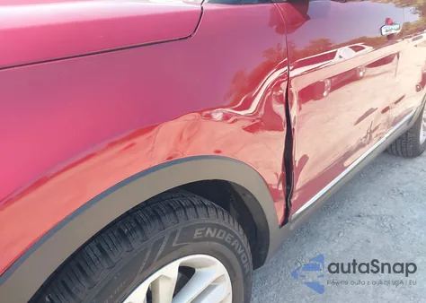 2013 Ford Explorer Xlt from USA, damaged, VIN 1FM5K7D86DGC57388